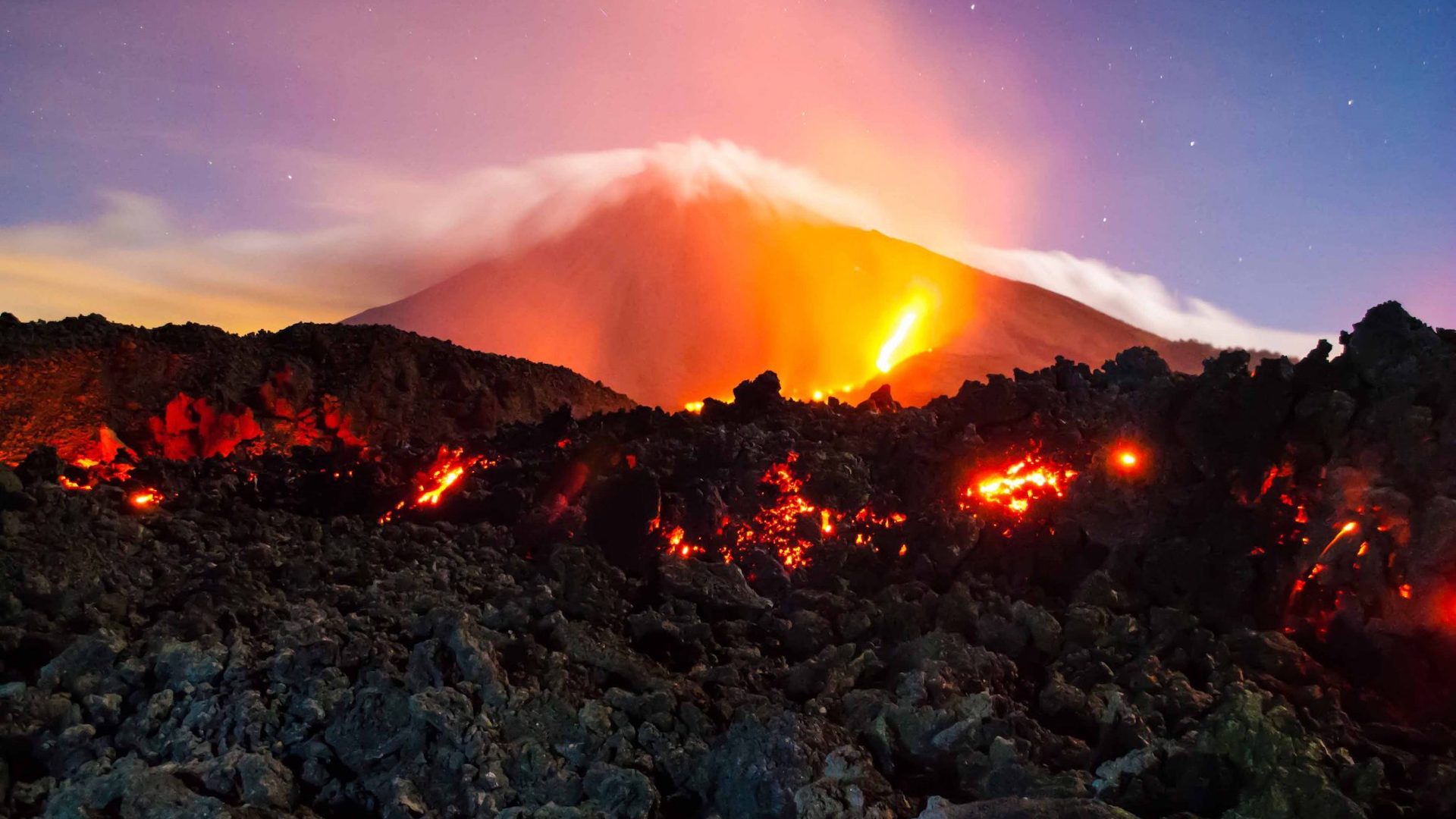 Volcanes en Guatemala 