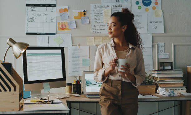 young person at work